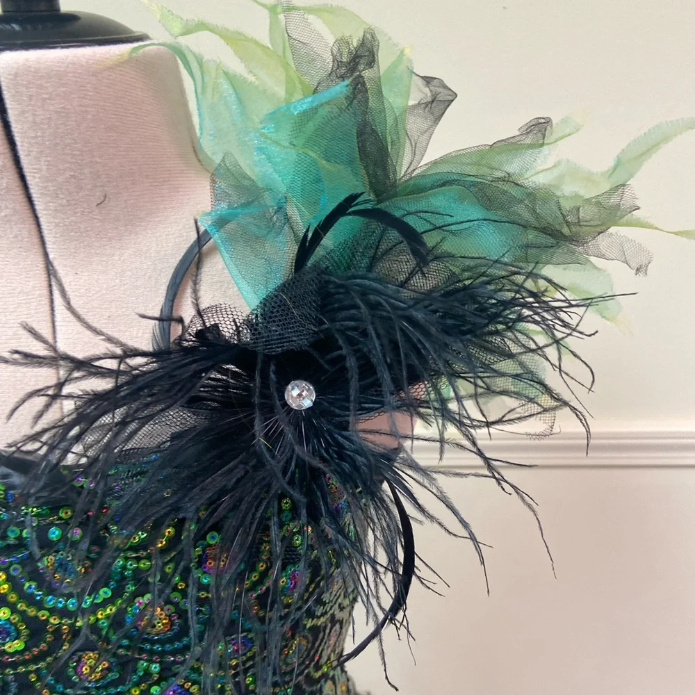 Weissman Green Peacock Tutu Dance Costume
